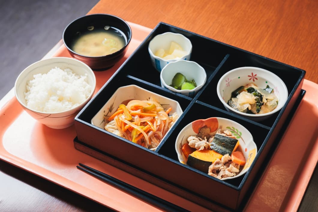 写真：管理栄養士が考案した食事